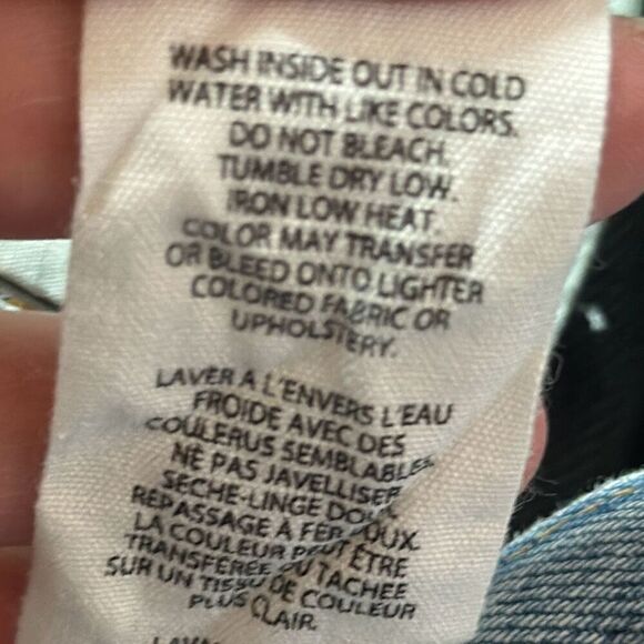 Frame Jeans Mens 34 Blue L Homme Slim Light Wash Distressed Straight Leg 34 - Picture 13 of 13